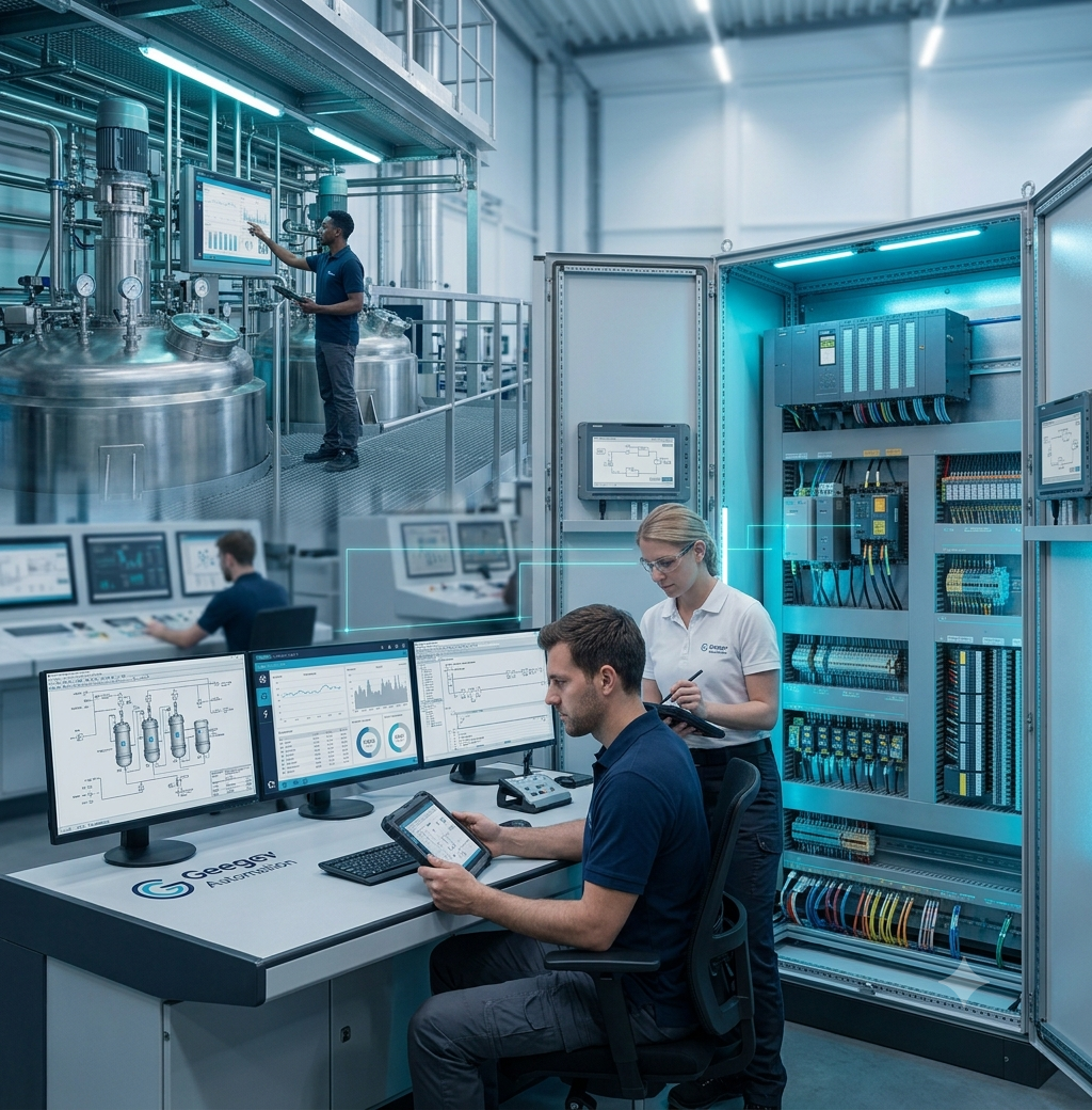 Industrial automation commissioning and project startup