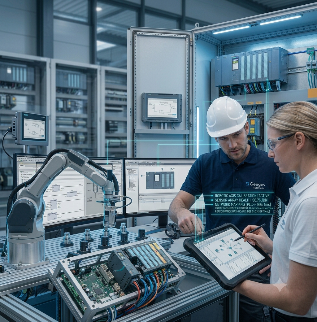 Industrial digital transformation and automation system
